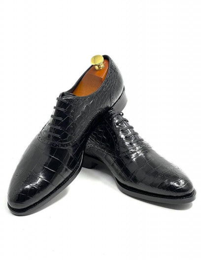 Туфли Brioni из кожи крокодила, 483823594