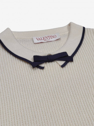 Джемпер Valentino с бантом