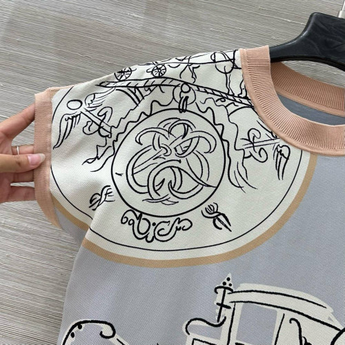 Футболка Hermes шелковая