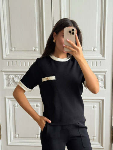 Джемпер Chanel черный