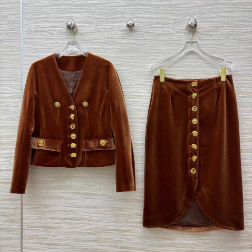 Костюм Schiaparelli бархатный