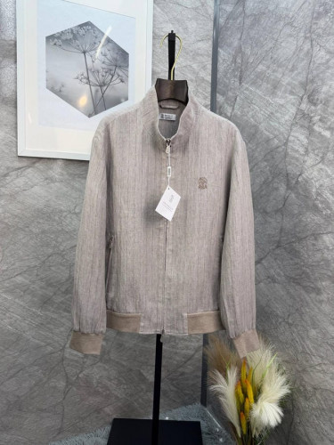 Льняная куртка Brunello Cucinelli, 1817544265