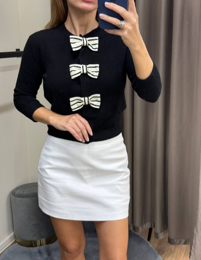 Chanel джемпер с бантами