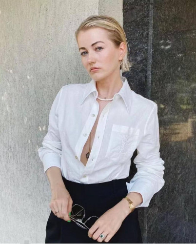 Рубашка YSL белая