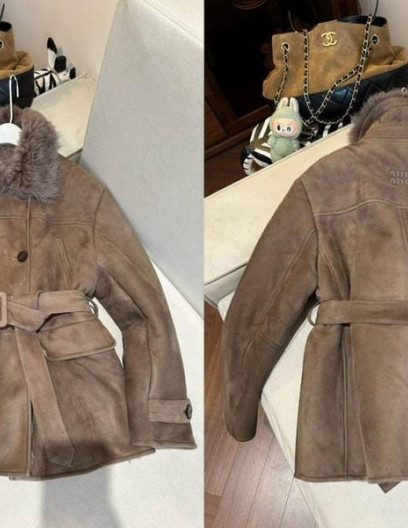Дубленка MIU MIU, 1628502849