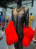 Chanel брюки из кожи премиум