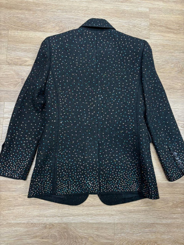 YSL пиджак черный