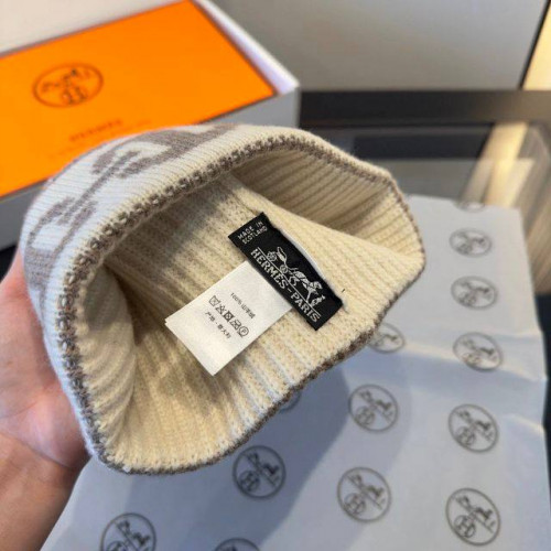 Комплект Hermes шапка и шарф