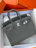 Сумка Hermes Birkin 25 см серая