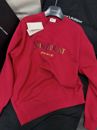 YSL свитшот красного цвета