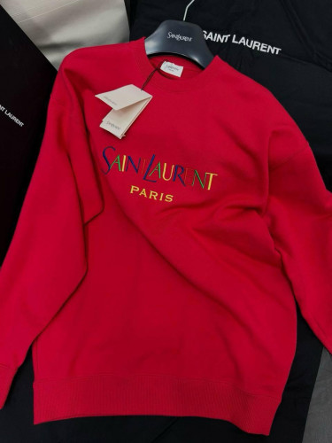 YSL свитшот красного цвета
