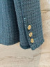 Chanel пиджак изумительного оттенка моря