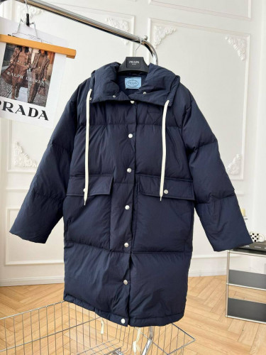Пуховик Prada длинный