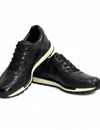 Кроссовки Berluti из кожи крокодила, 475870466