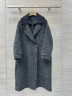 Loro Piana пальто темно-серое из шерсти