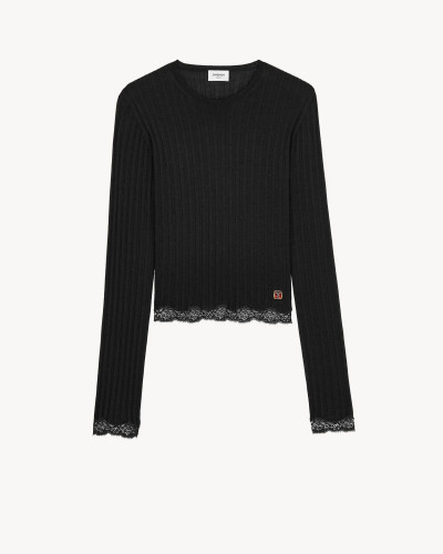 YSL лонгслив