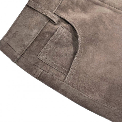 Брюки Saint Laurent бежевые