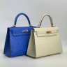 Сумка Hermes из кожи страуса 25 см, 469557465