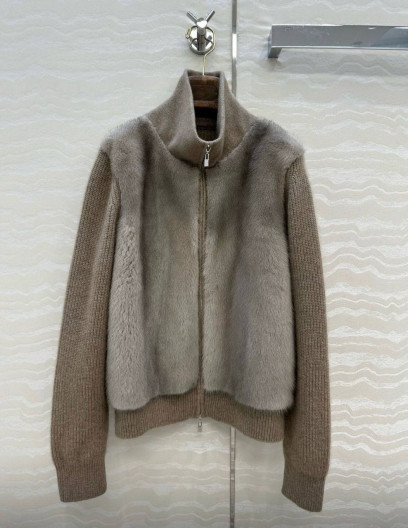 Loro Piana бомбер норка