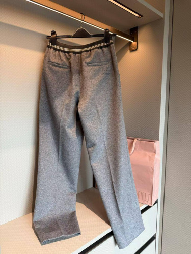 Брюки Miu Miu серые