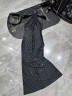 Платье YSL черного цвета