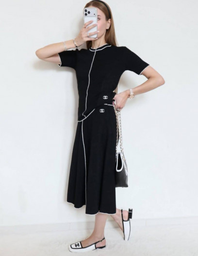 Chanel костюм с юбкой