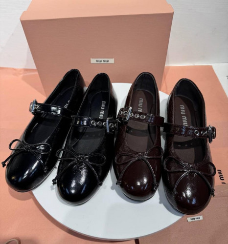 Балетки MIU MIU, 492835091