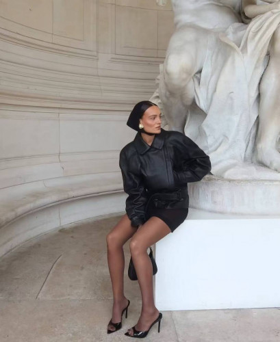 Saint Laurent куртка черная