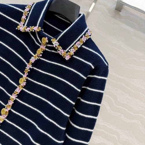 Chanel костюм в полоску