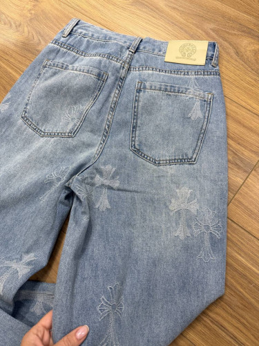 Джинсы CHROME HEARTS с крестами
