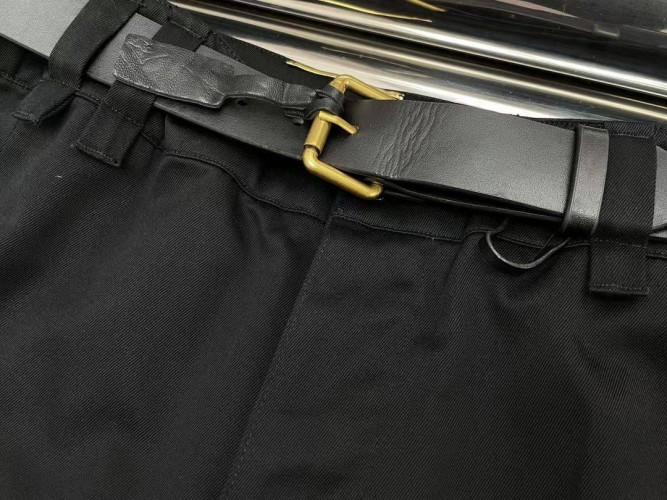 Брюки Saint Laurent широкие