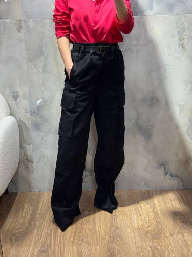 Брюки Saint Laurent широкие