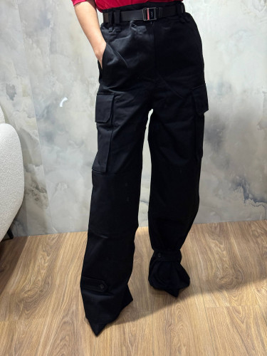 Брюки Saint Laurent широкие