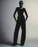 Брюки Saint Laurent широкие