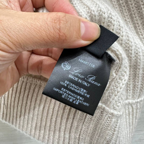 Кардиган Loro Piana из кашемира с мехом норки