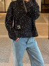 Chanel свитер шерсть черный