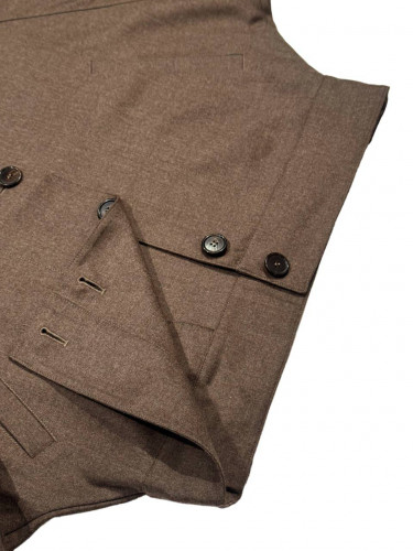 Loro Piana куртка бомбер коричневая