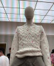Свитер Dior женский премиум кашемир с вышивкой