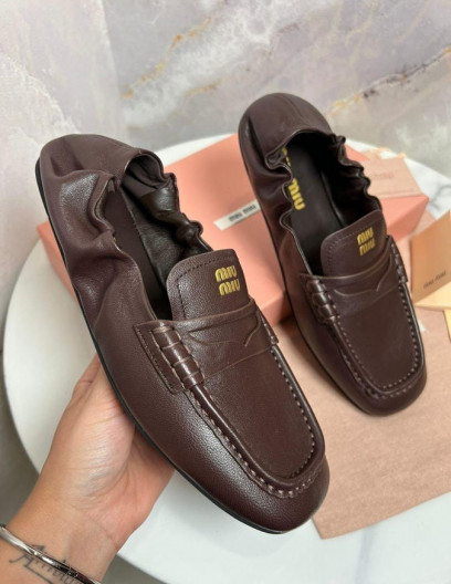 Слипоны MIU MIU, 485467213