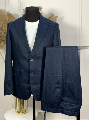 Льняной костюм Brunello Cucinelli, 481761284