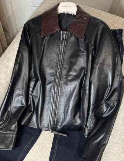 Кожаная куртка Brunello Cucinelli, 1786050985